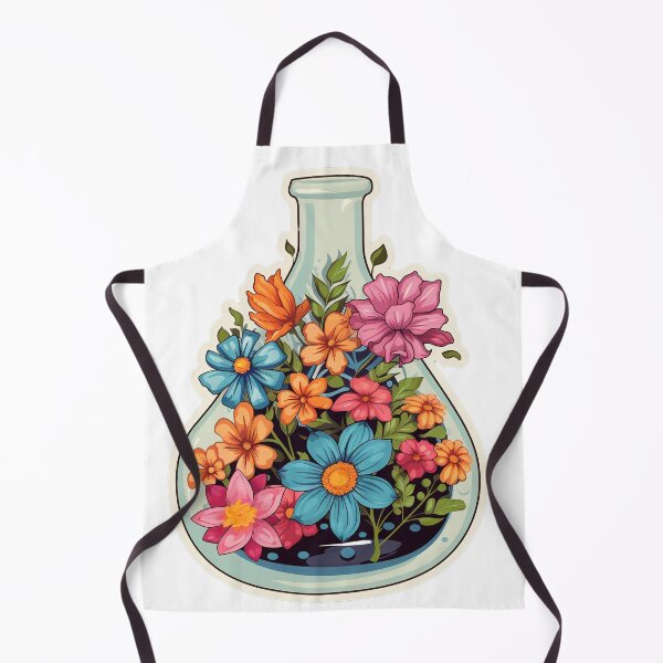 Item preview, Flower Bouquet in Lab Glassware designed and sold by Lamarcy.