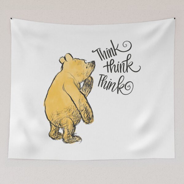 Item preview, Thoughtful Pooh Bear designed and sold by AncientFleming.