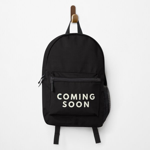 Item preview, Coming Soon (White Word) designed and sold by Bibiirano Store.