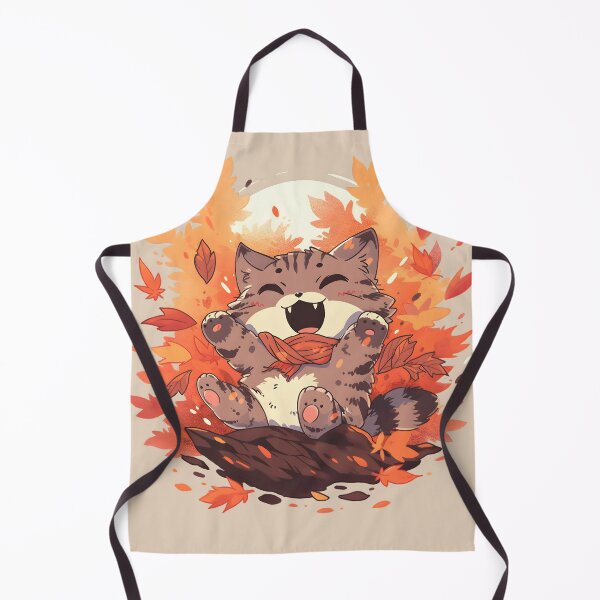 Item preview, Joyful Bobkitten in Bold Fall Palette designed and sold by InkedBeasts.
