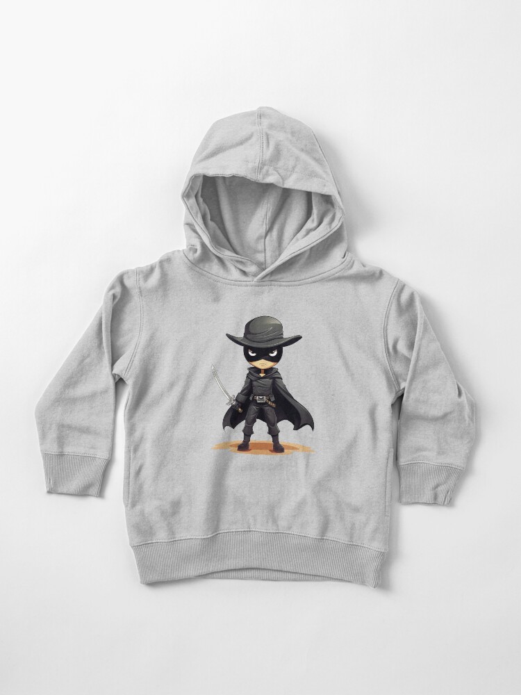 Thumbnail 1 of 5, Toddler Pullover Hoodie, Chibi Zorro designed and sold by TACOTRUCK13.