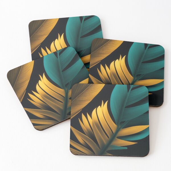 Artikelvorschau, Nordic Decor Tropical Leaves Green Art Plant 011 entworfen und verkauft von Alexis Art Collection.