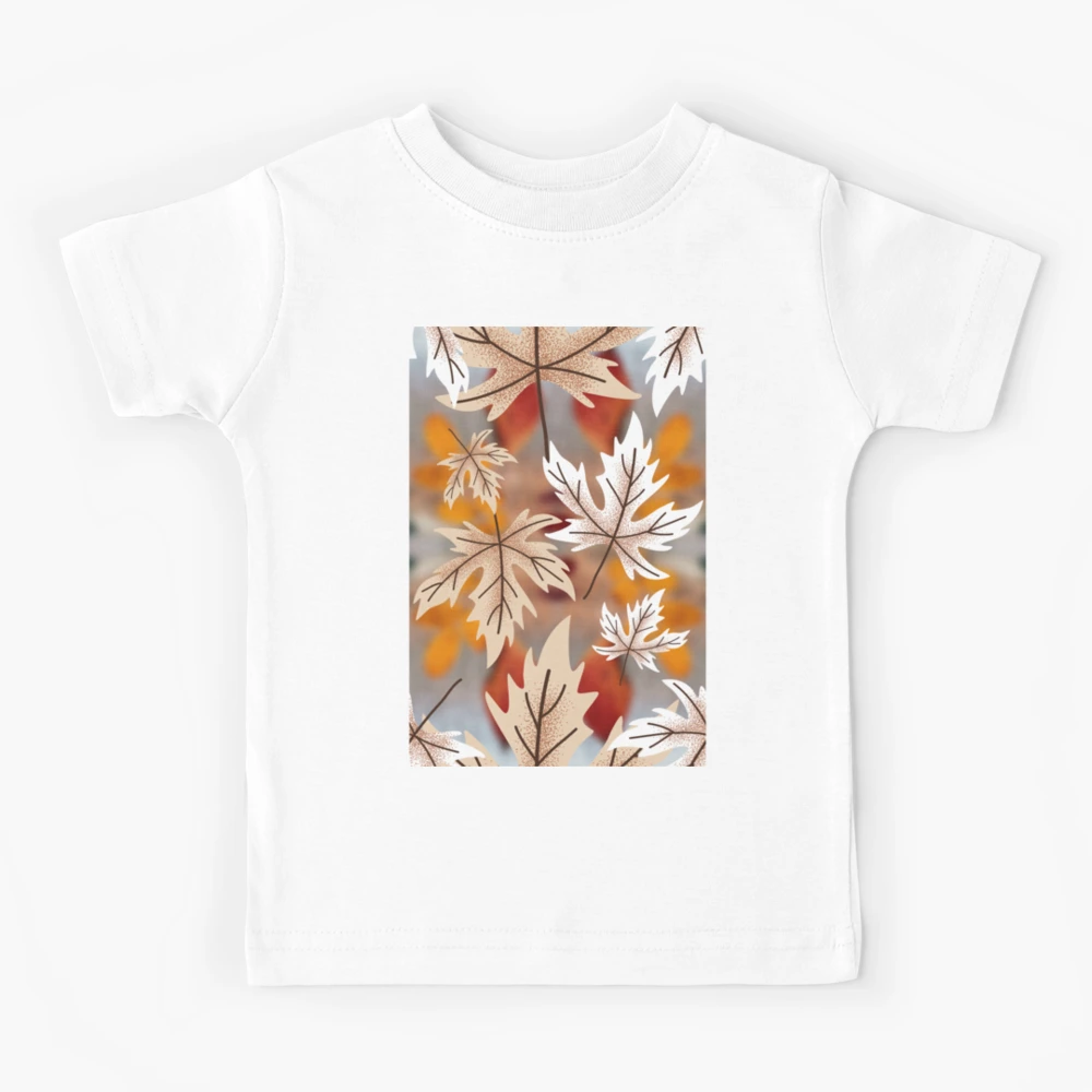 Design Autumn, Modern White, Orange, | Pattern, NtCdesignerArt\