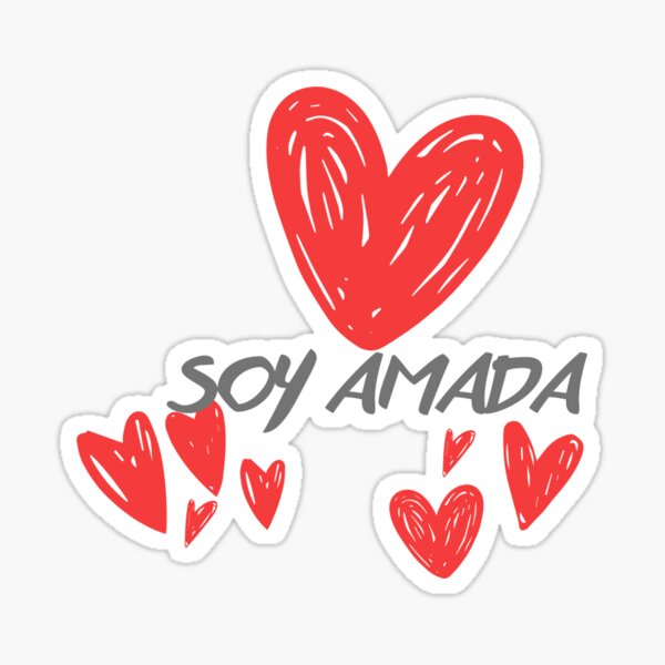 I am loved, I am a woman Sticker