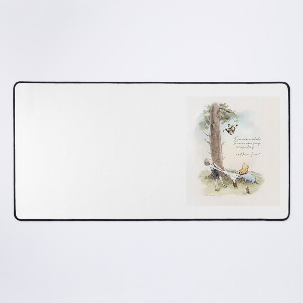 Item preview, Tiggers can't climb Trees. Pooh, Roo, Eeyore, Piglet and Christopher Robin designed and sold by AncientFleming.