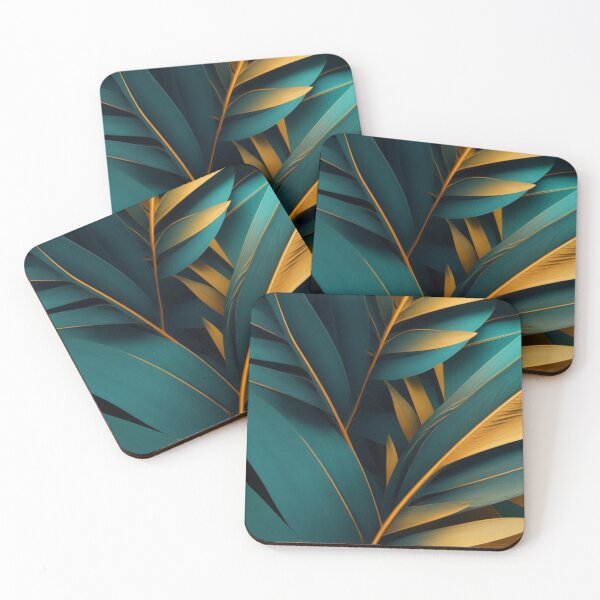 Artikelvorschau, Nordic Decor Tropical Leaves Green Art Plant 013 entworfen und verkauft von Alexis Art Collection.