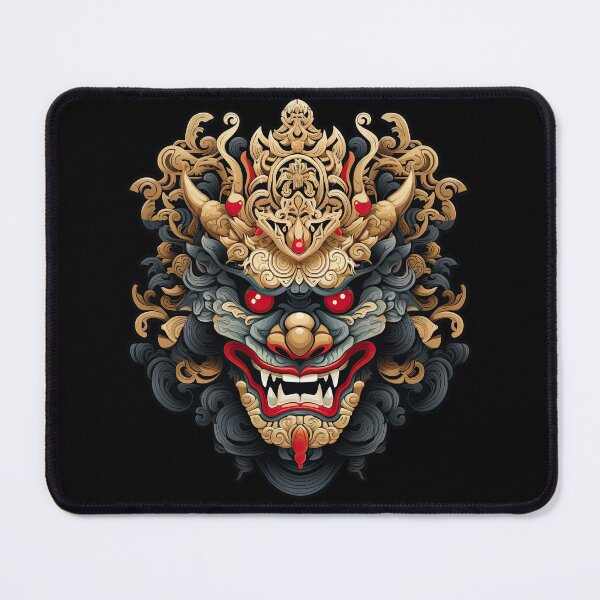 Item preview, Mystical Barong Balinese Vector Art 3 designed and sold by eyestetix.