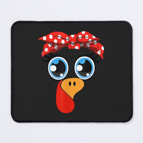 Item preview, Cute Turkey Face Women Little Girls Funny Thanksgiving designed and sold by William Parker.