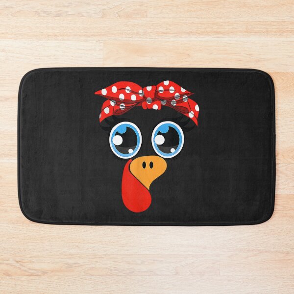 Item preview, Cute Turkey Face Women Little Girls Funny Thanksgiving designed and sold by William Parker.