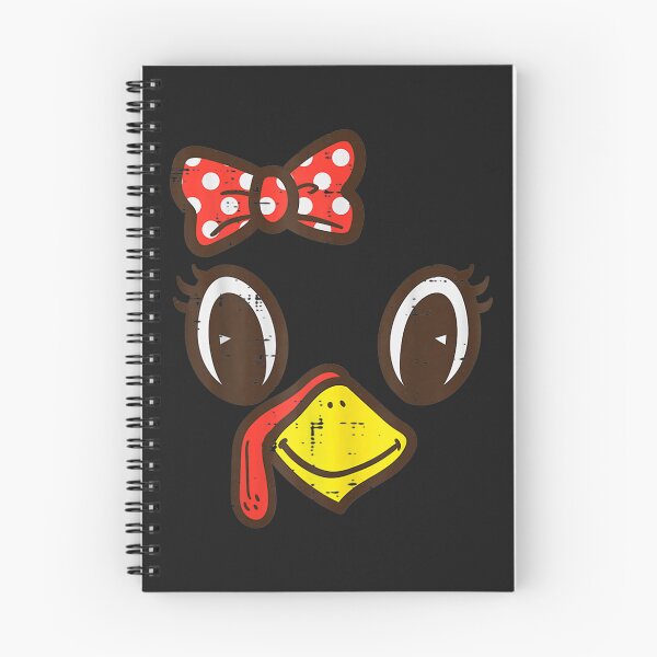 Item preview, Cute Turkey Face Ribbon Thanksgiving Kid Toddler Girls Women designed and sold by William Parker.