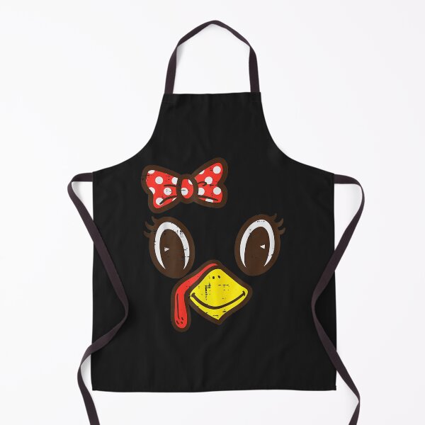 Item preview, Cute Turkey Face Ribbon Thanksgiving Kid Toddler Girls Women designed and sold by William Parker.