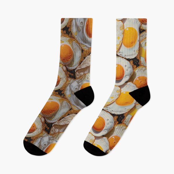 Item preview, Fried Eggs Pattern designed and sold by Shannon Hilson.
