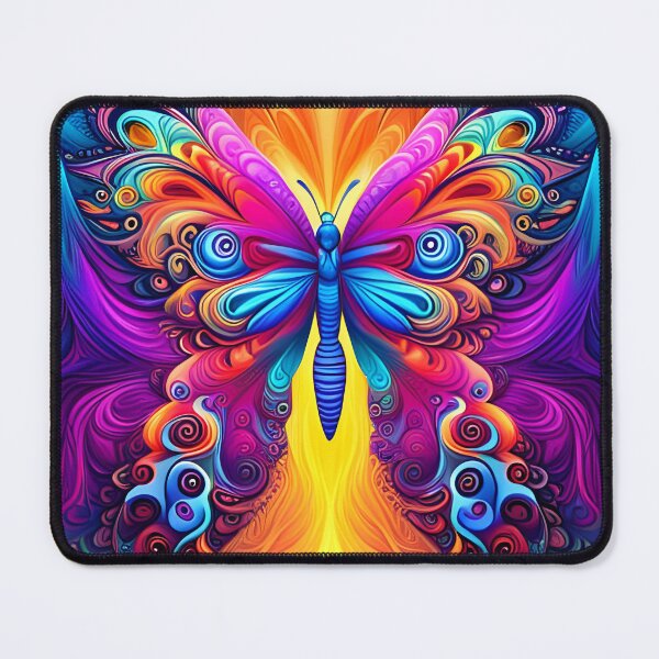 Item preview, Psychedelic Butterfly Redux designed and sold by Catherine-NZ.