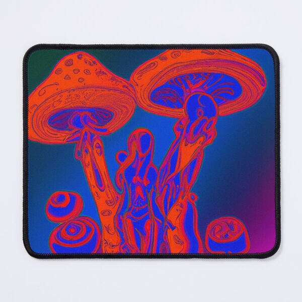 Item preview, Woman in Alien Mushrooms designed and sold by DJALCHEMY.