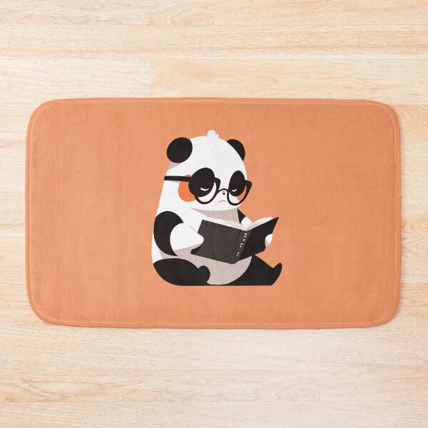 Item preview, Panda With Glasses Reading A Book designed and sold by SweetClicks123.