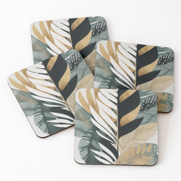 Artikelvorschau, Nordic Decor Tropical Leaves Green Art Plant 015 entworfen und verkauft von Alexis Art Collection.