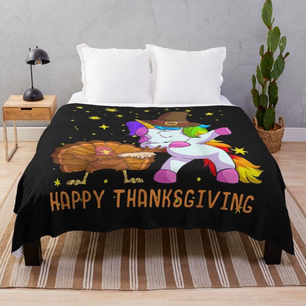 Item preview, Cute Unicorn Thanksgiving Shirt For Girls Pilgrim Hat Turkey designed and sold by William Parker.