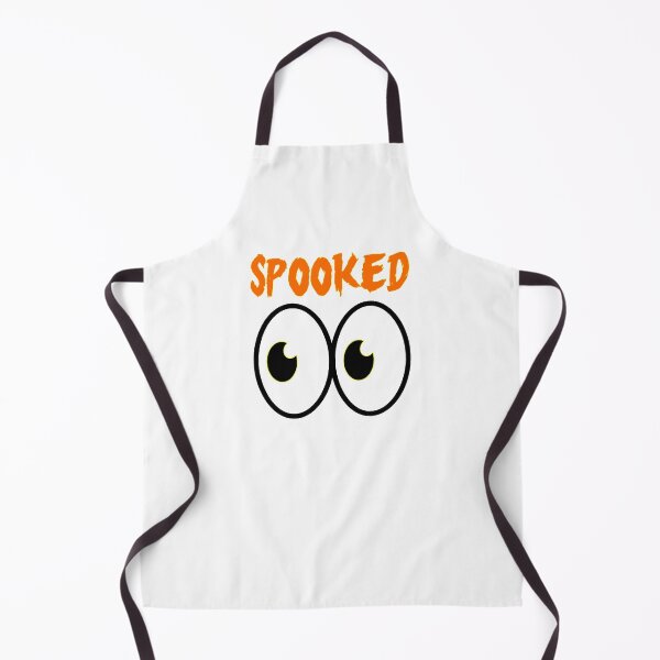 Item preview, Spooked By Halloween - Scared Eyes Looking Sideways designed and sold by Oaks Creations.