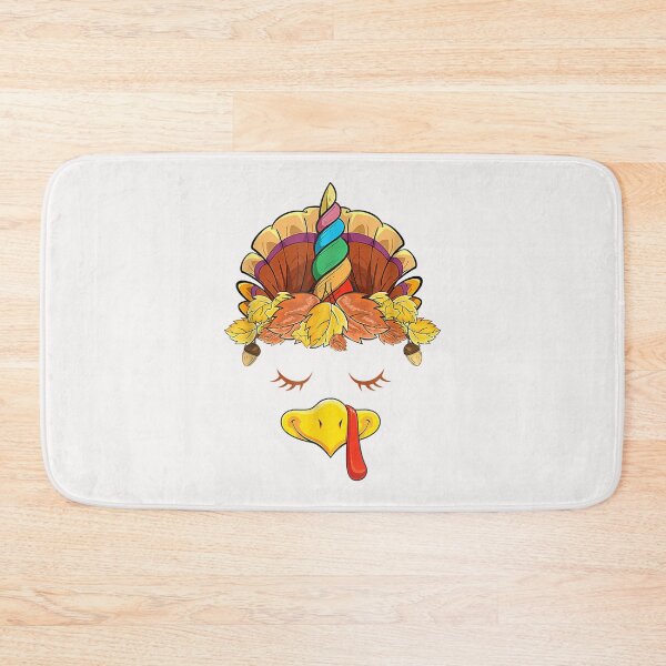 Item preview, Cute Unicorn Turkey Face Girls Funny Thanksgiving 2022 Gifts designed and sold by William Parker.