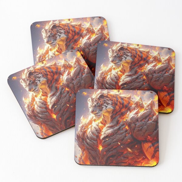 Item preview, Fierce Battle-Scarred Tiger designed and sold by CozyCafete.
