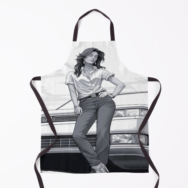 Item preview, Chic Lady, Black-and-White Car designed and sold by AquaPulsecd.