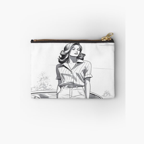 Item preview, Stylish Girl, Classic Car designed and sold by AquaPulsecd.
