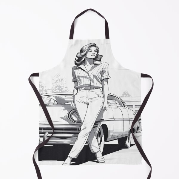 Item preview, Stylish Girl, Classic Car designed and sold by AquaPulsecd.
