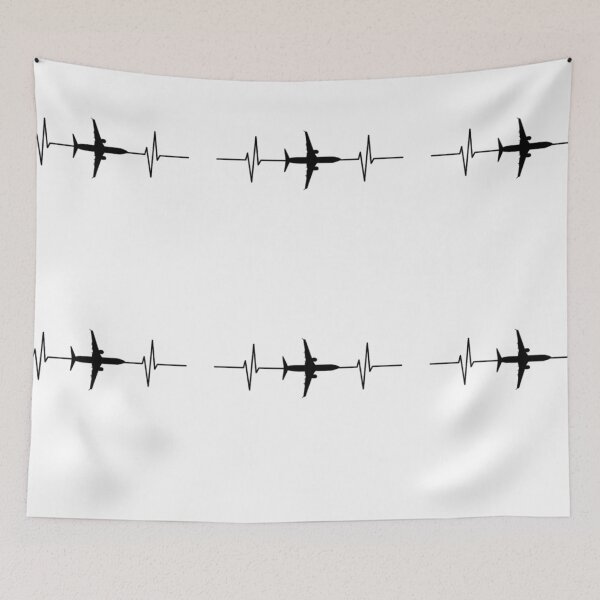 Item preview, Airplane heartbeats designed and sold by ZoesJoy.