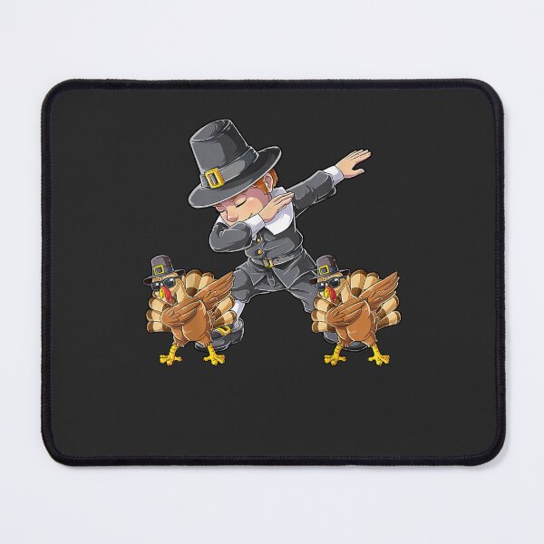 Item preview, Dabbing Pilgrim Turkey Thanksgiving Day Boys Men Funny Dab designed and sold by William Parker.