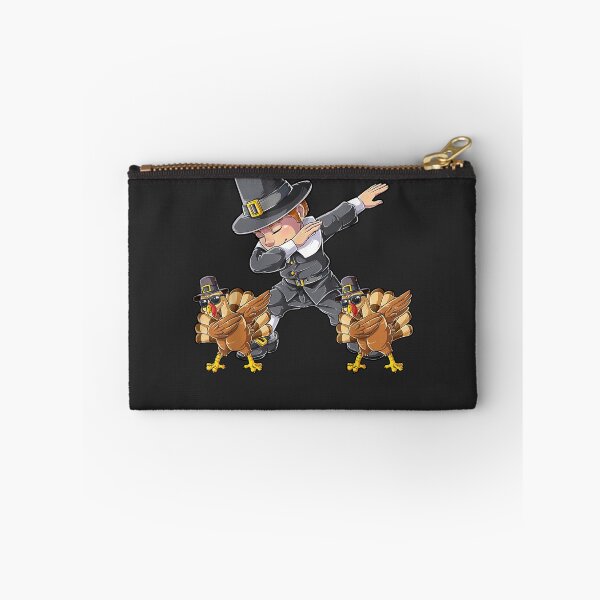 Item preview, Dabbing Pilgrim Turkey Thanksgiving Day Boys Men Funny Dab designed and sold by William Parker.