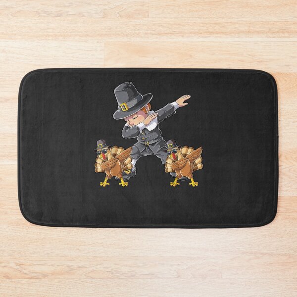 Item preview, Dabbing Pilgrim Turkey Thanksgiving Day Boys Men Funny Dab designed and sold by William Parker.