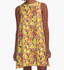 Sun Conures A-Line Dress