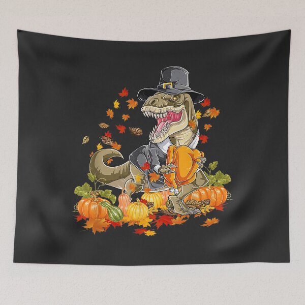 Item preview, Dabbing T Rex Thanksgiving Day Pilgrim Boys Kids Funny Dab designed and sold by William Parker.