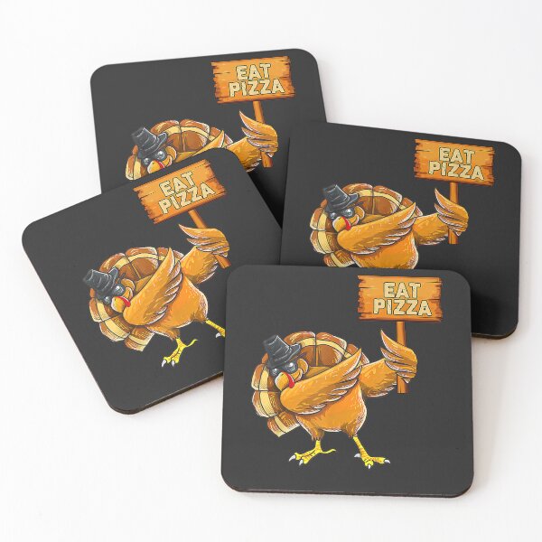 Item preview, Dabbing Turkey Eat Pizza Adult Vegan Kids Funny Thanksgiving designed and sold by William Parker.