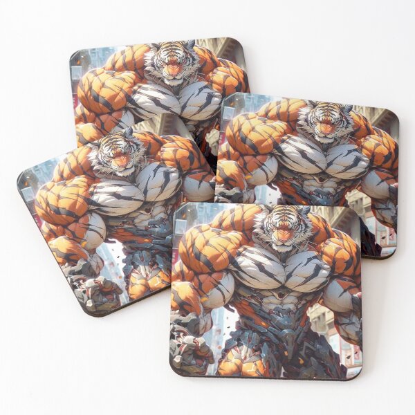 Item preview, Mighty War-Worn Tiger designed and sold by CozyCafete.