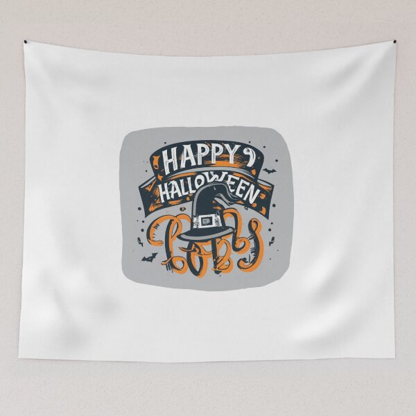 Item preview, happy halloween 2023, vintage happy halloween, halloween ghosts, retro happy halloween designed and sold by LALALAKKOLOVE.