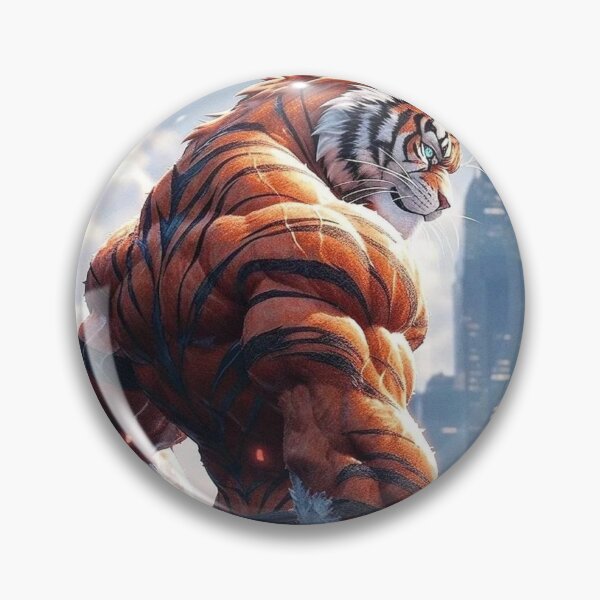 Artikelvorschau, Kampferprobter Tigerkrieger entworfen und verkauft von CozyCafete.