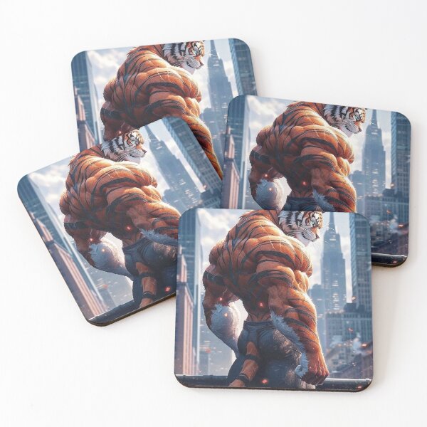 Item preview, Battle-Hardened Tiger Warrior designed and sold by CozyCafete.