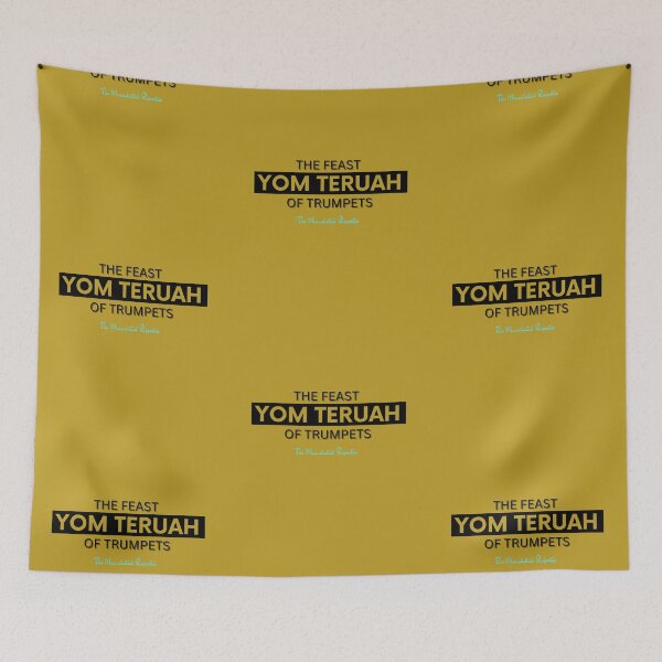 Item preview, Yom Teruah Gold with Black Writing designed and sold by TheReporter1.