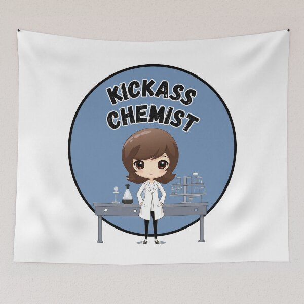 Item preview, Kickass Chemist - Female designed and sold by liana campbell.