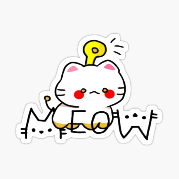 Kawaii Decorative Stickers, Girls Boys Stickers, Cool Cat Stickers –  MyKawaiiCrate