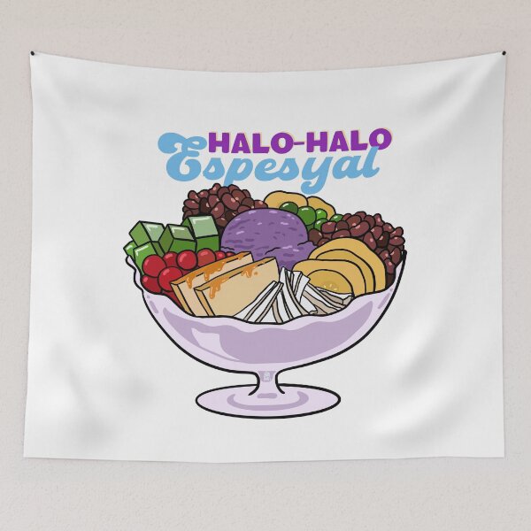 Item preview, UBE HALO-HALO FILIPINO DESSERT designed and sold by aydapadi.