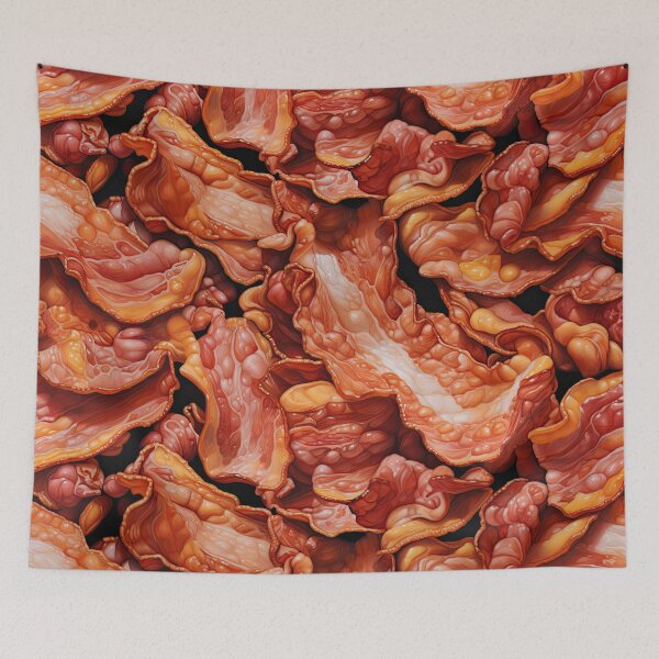 Item preview, Crispy Bacon Pattern designed and sold by Shannon Hilson.