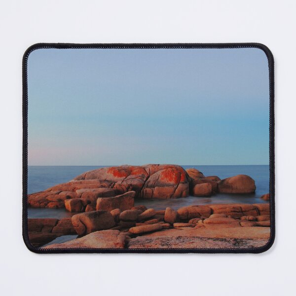 Item preview, dusk, coastline rocks. bicheno, eastcoast, tasmania designed and sold by bodhiimages.