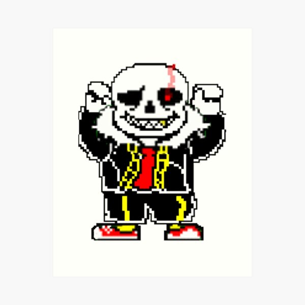 Image: UnderFell! Sans, Pixel Art Maker