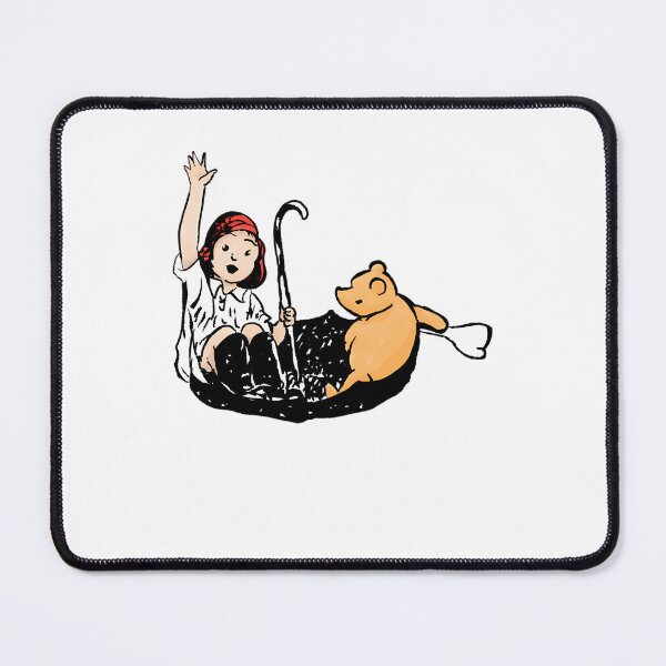Item preview, Winnie and Robin in an Umbrella designed and sold by AncientFleming.