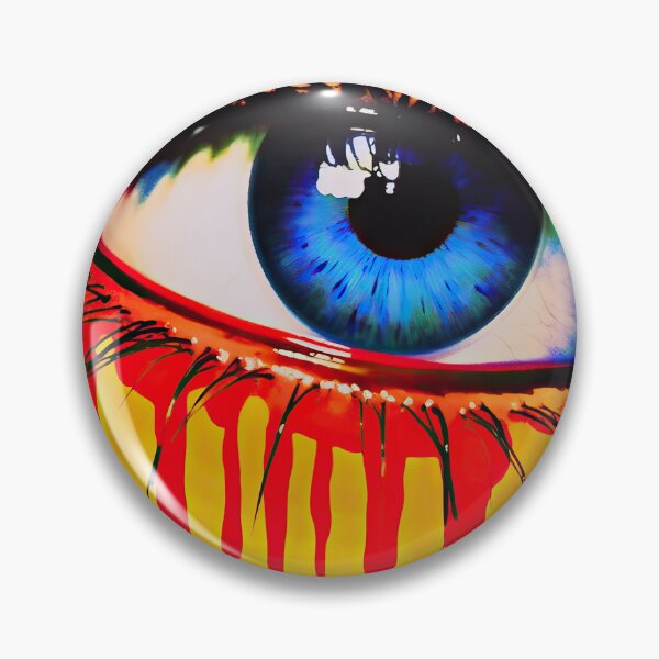 Item preview, Close Up on a Bloody Eye Comic Book Style designed and sold by CaseLargo.