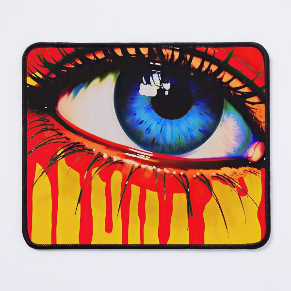 Item preview, Close Up on a Bloody Eye Comic Book Style designed and sold by CaseLargo.