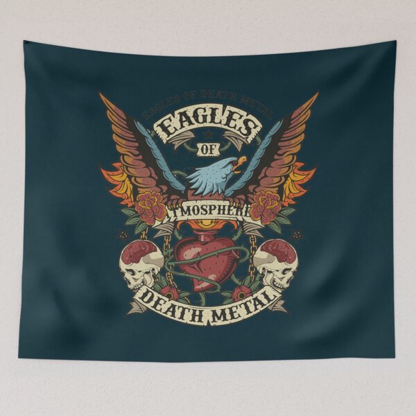 Item preview, eagles of death Metal and roses   designed and sold by Johnthorh.