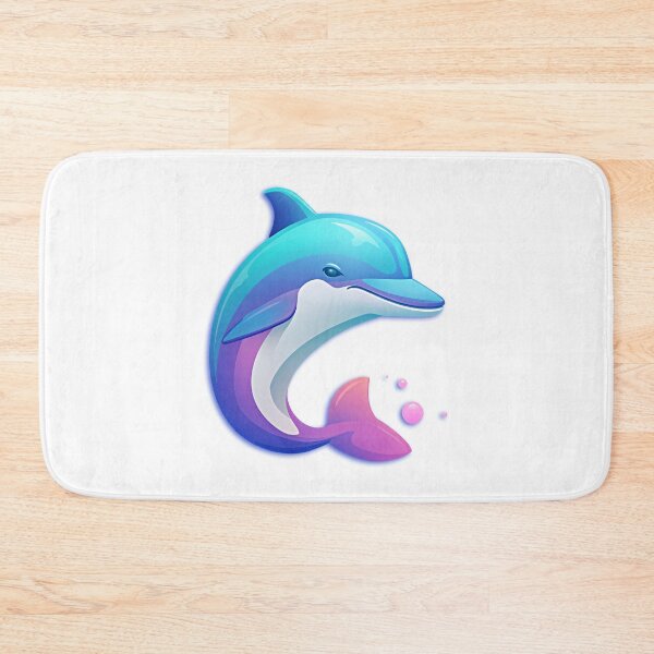 Item preview, Dolphin with bubbles designed and sold by MagicColorPrint.